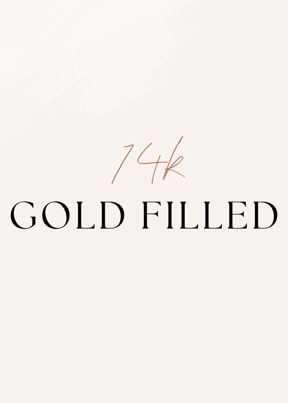 14K GOLD FILLED