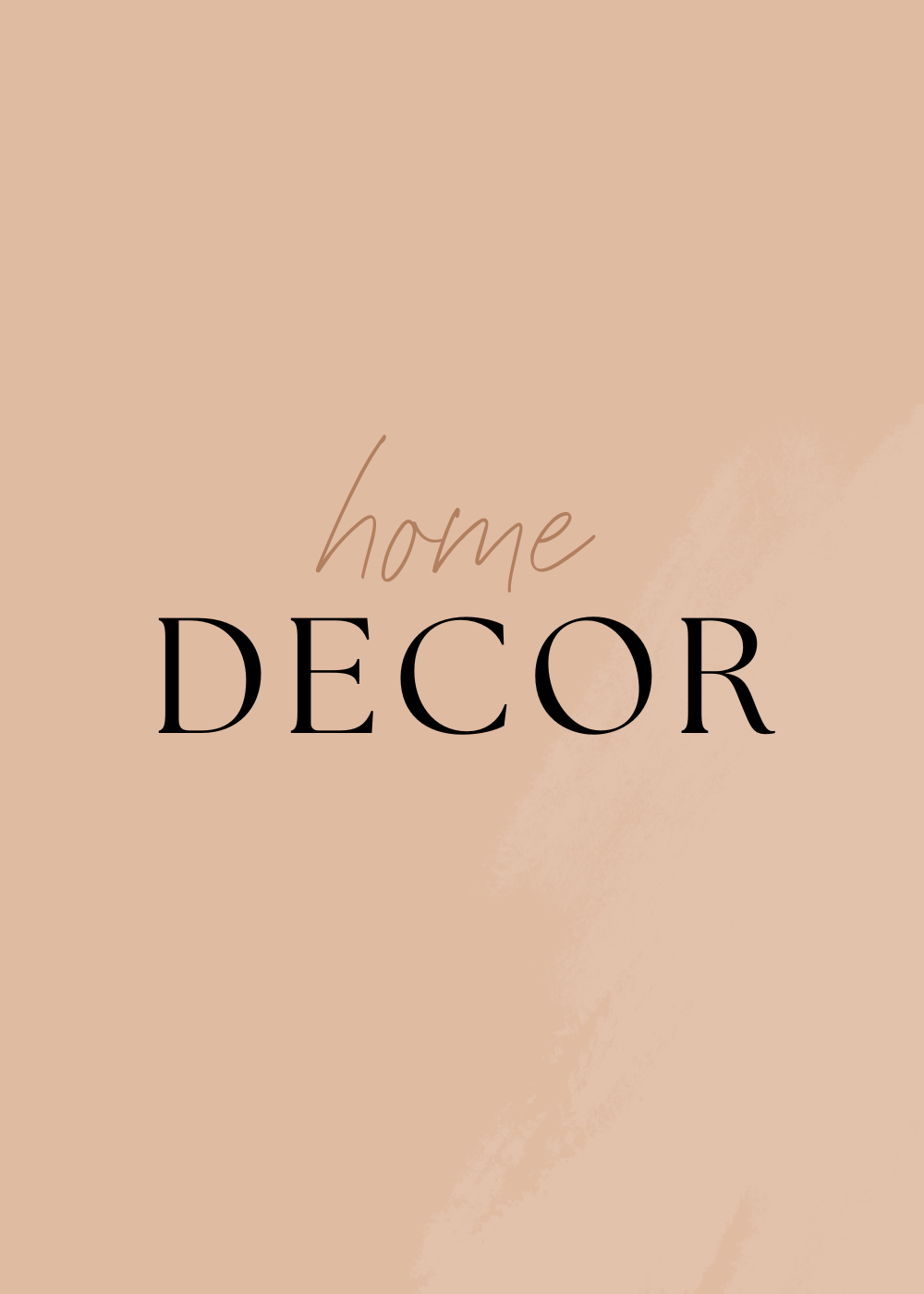 HOME DECOR