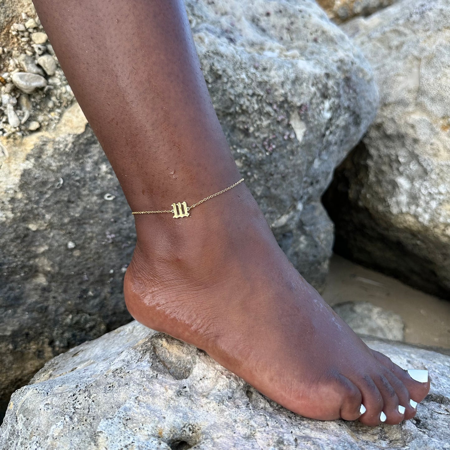 Truly Divine Angel Number Anklet