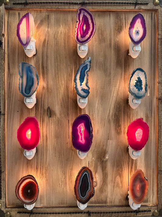 Agate Night Light