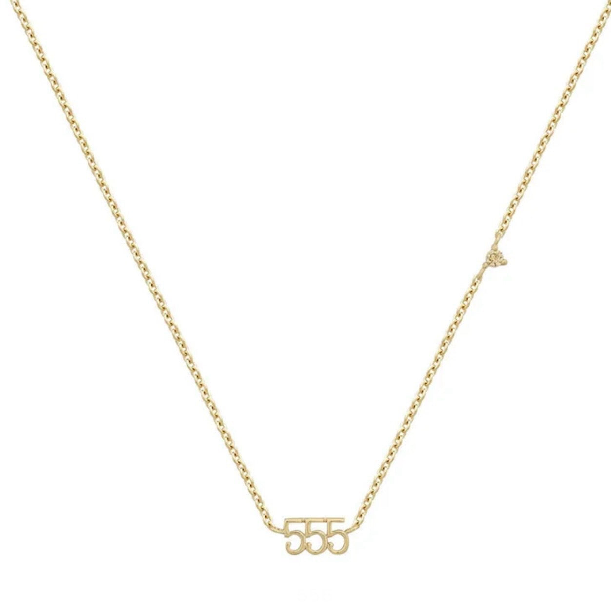 “I’ll Be Your Guide” Angel Number Necklace