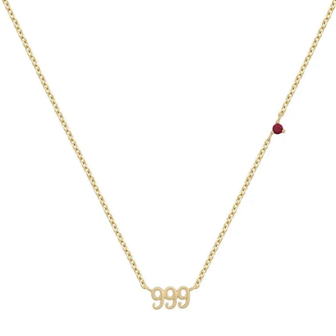 “I’ll Be Your Guide” Angel Number Necklace