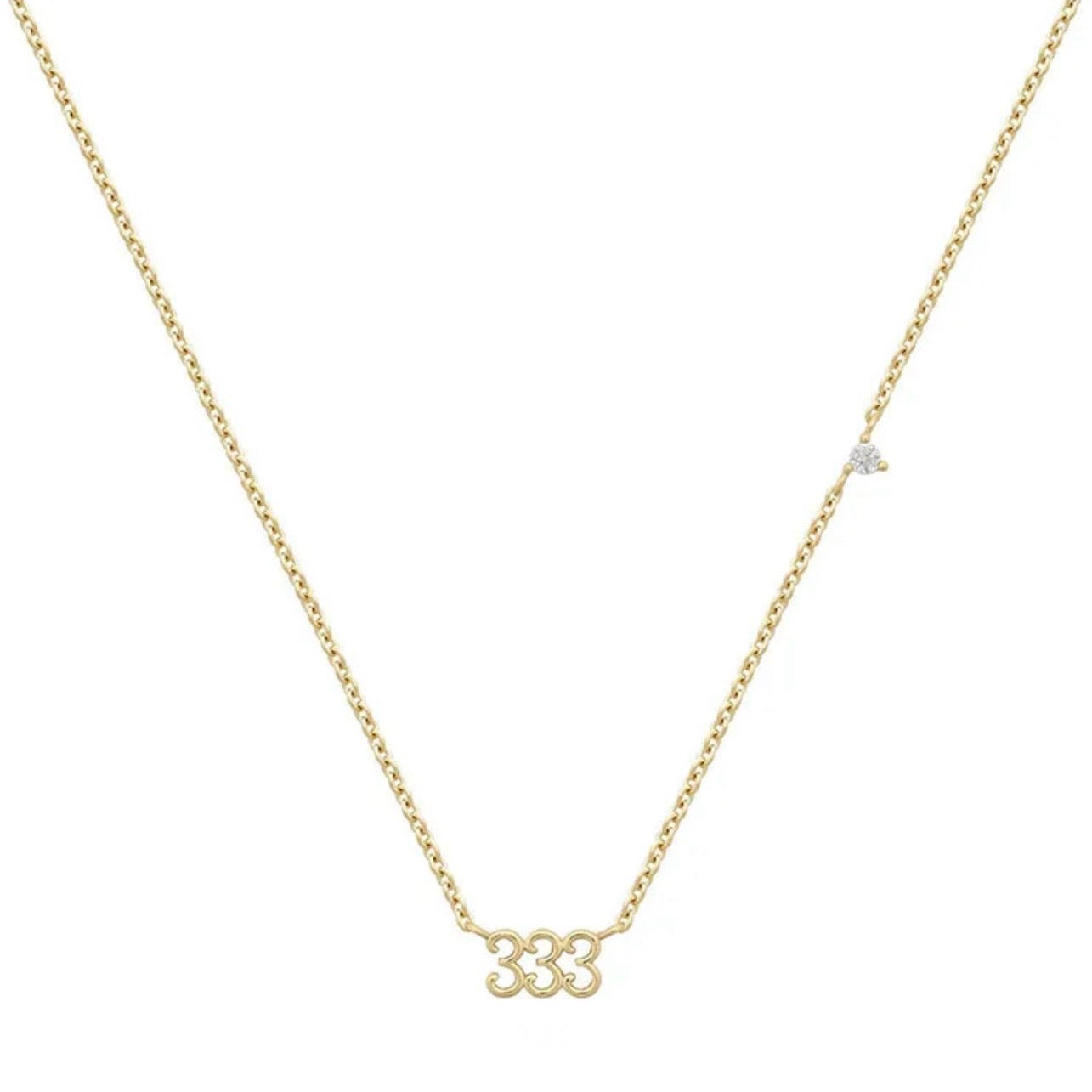 “I’ll Be Your Guide” Angel Number Necklace