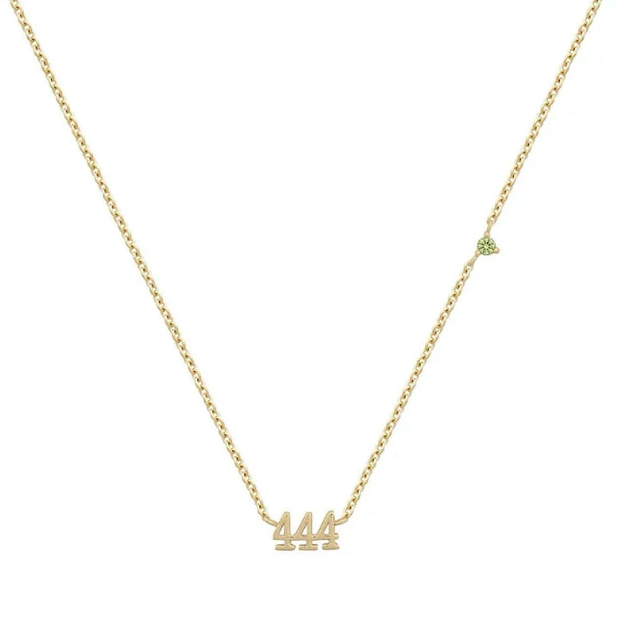 “I’ll Be Your Guide” Angel Number Necklace