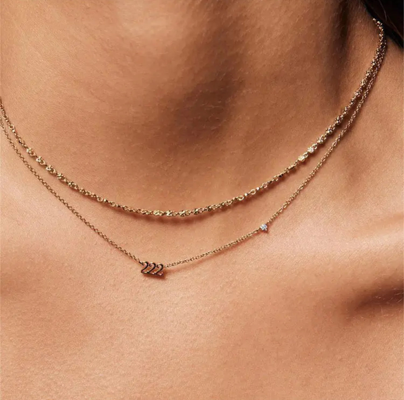 “I’ll Be Your Guide” Angel Number Necklace