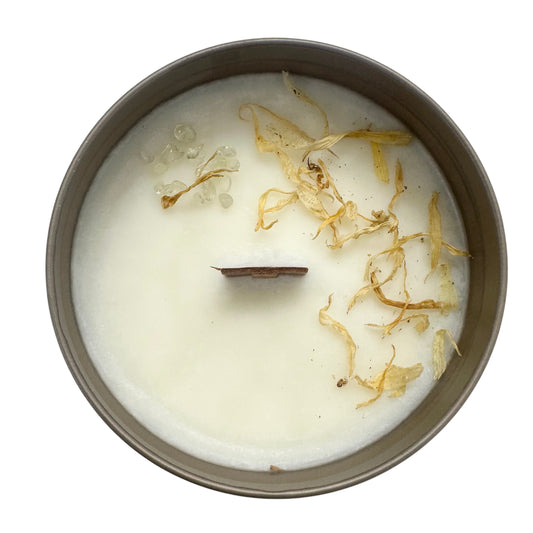 Pear Blossom Tin Candle