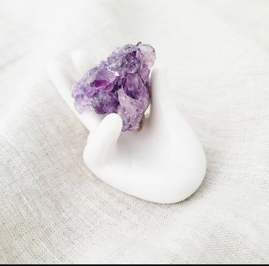 Ceramic White Hand Display