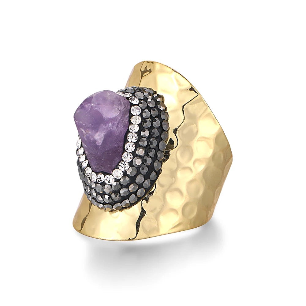 Amethyst Show Stopper Ring