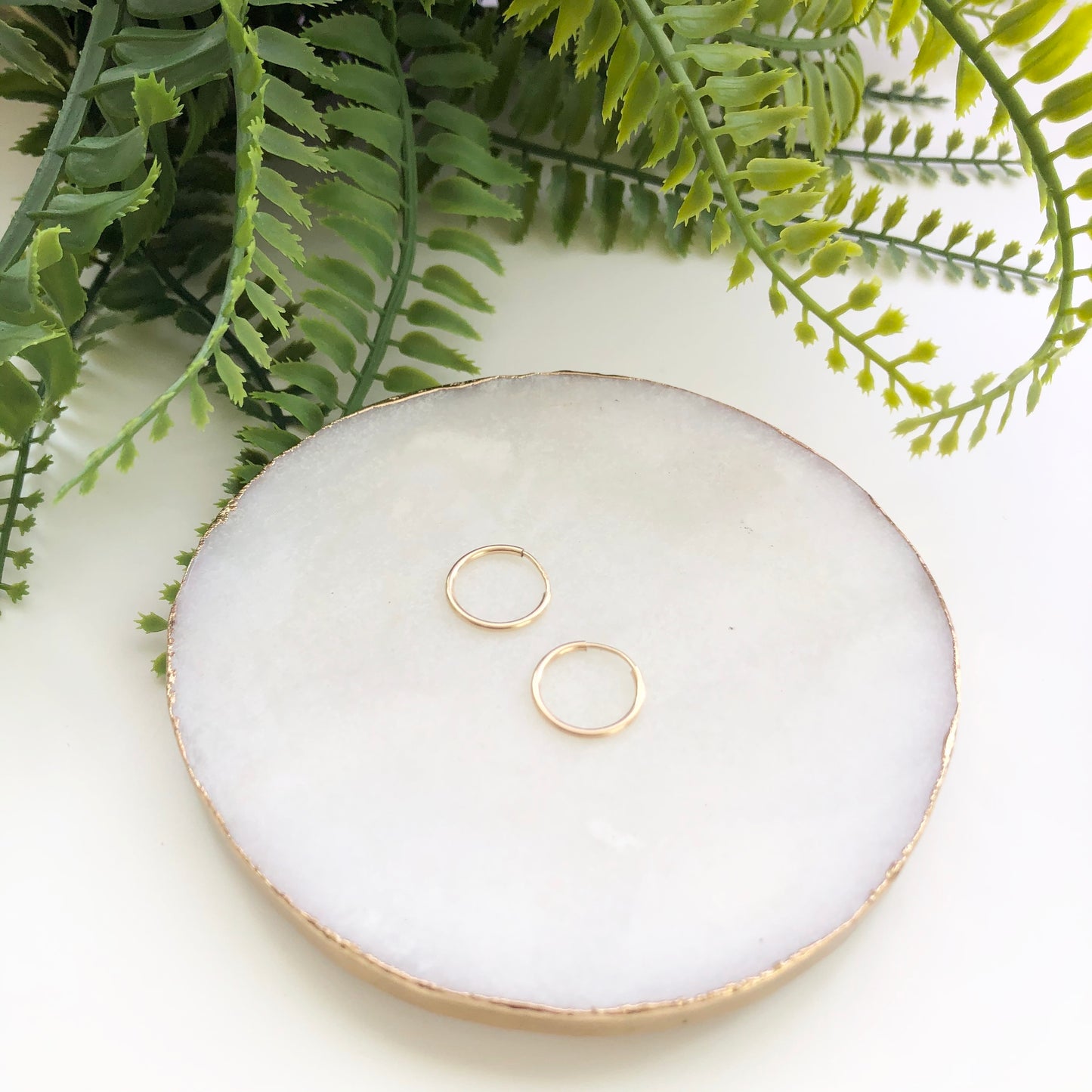 14K Gold Filled Infinity Hoops - Love & Light Jewels