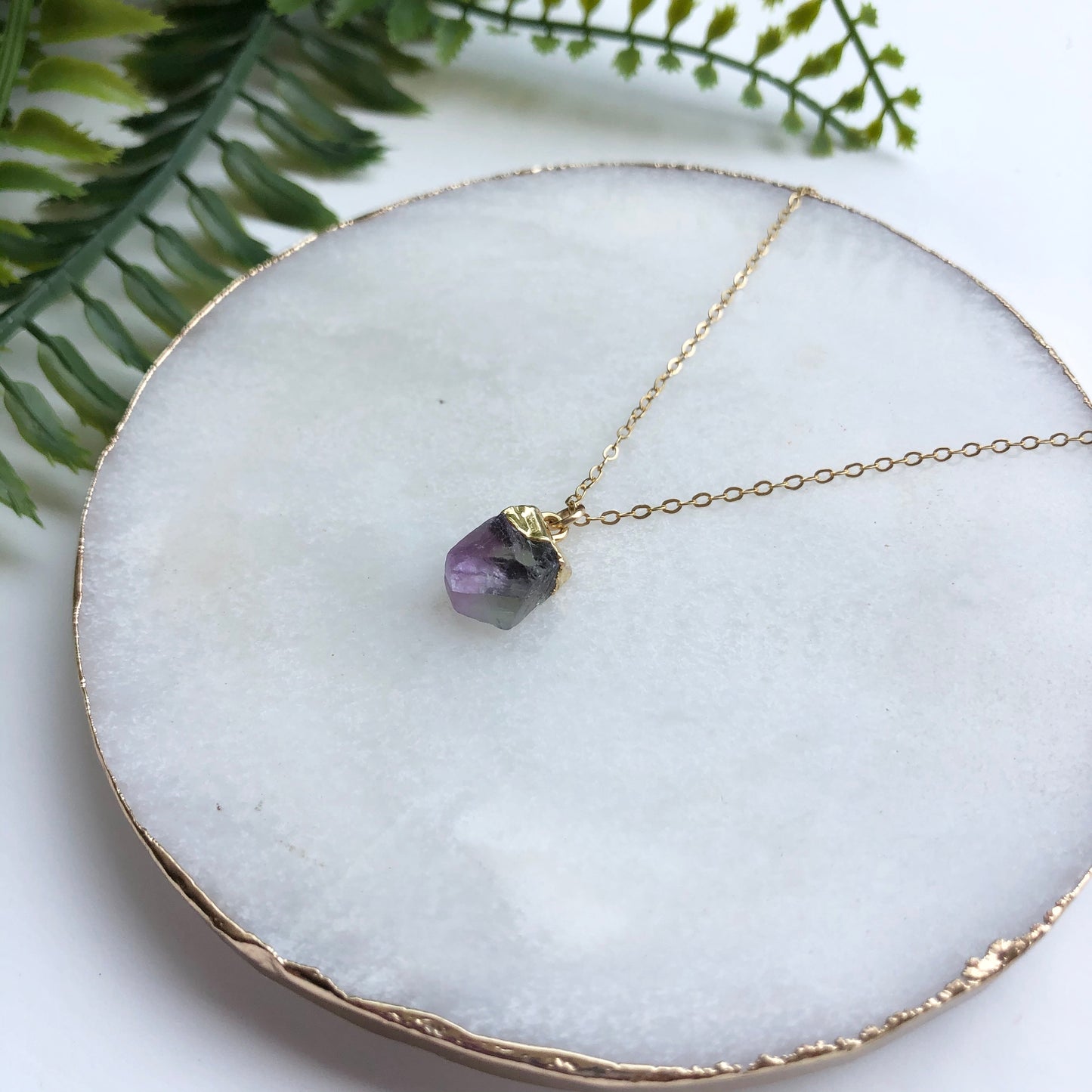 14K Gold Filled Rough Nugget Necklace - Love & Light Jewels