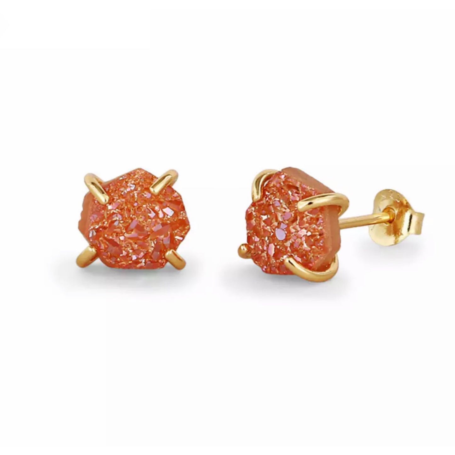 Just A Touch of Druzy Studs - Love & Light Jewels