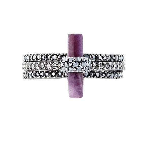 Crown Jewel Ring Set - Love & Light Jewels