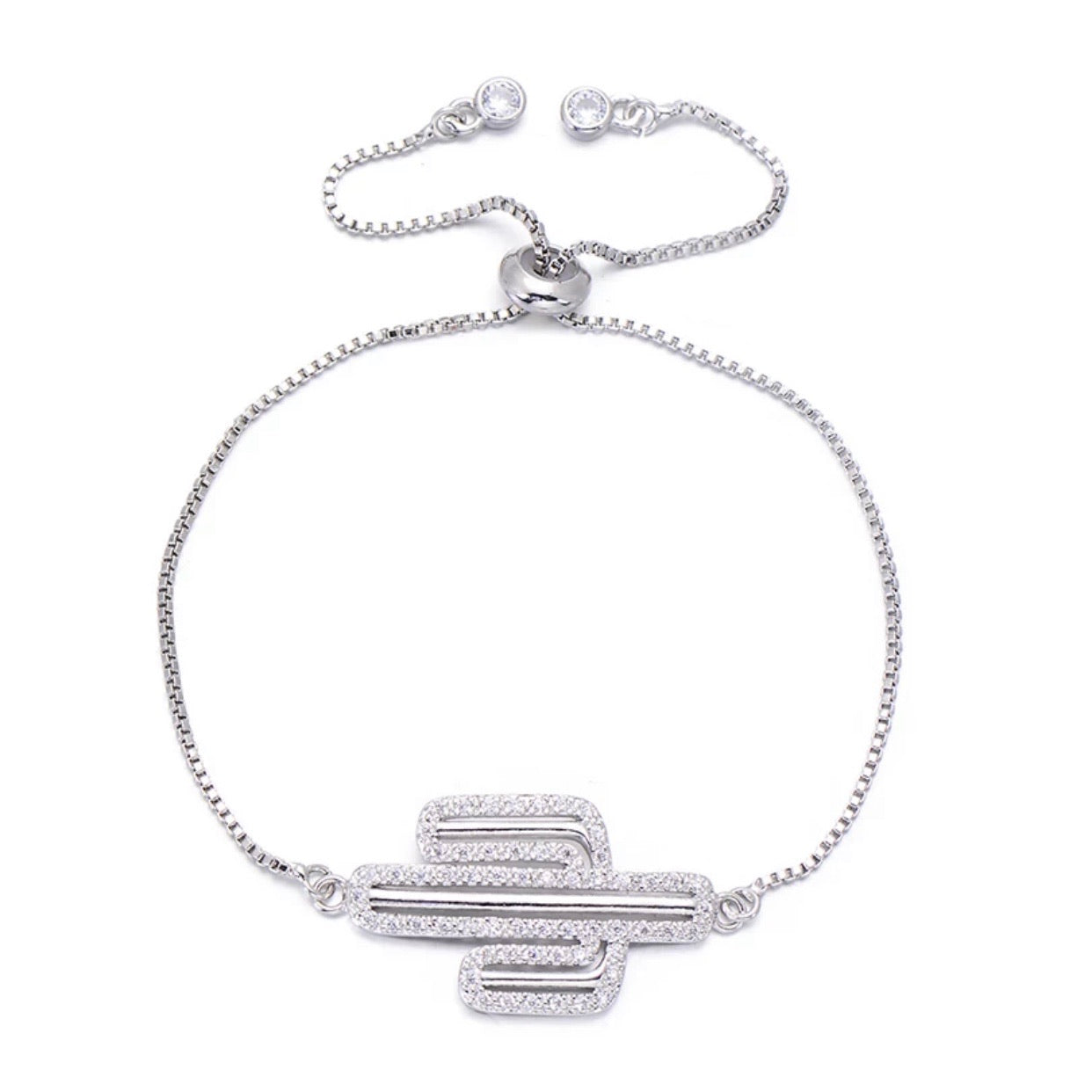 Cactus Adjustable Bracelet - Love & Light Jewels