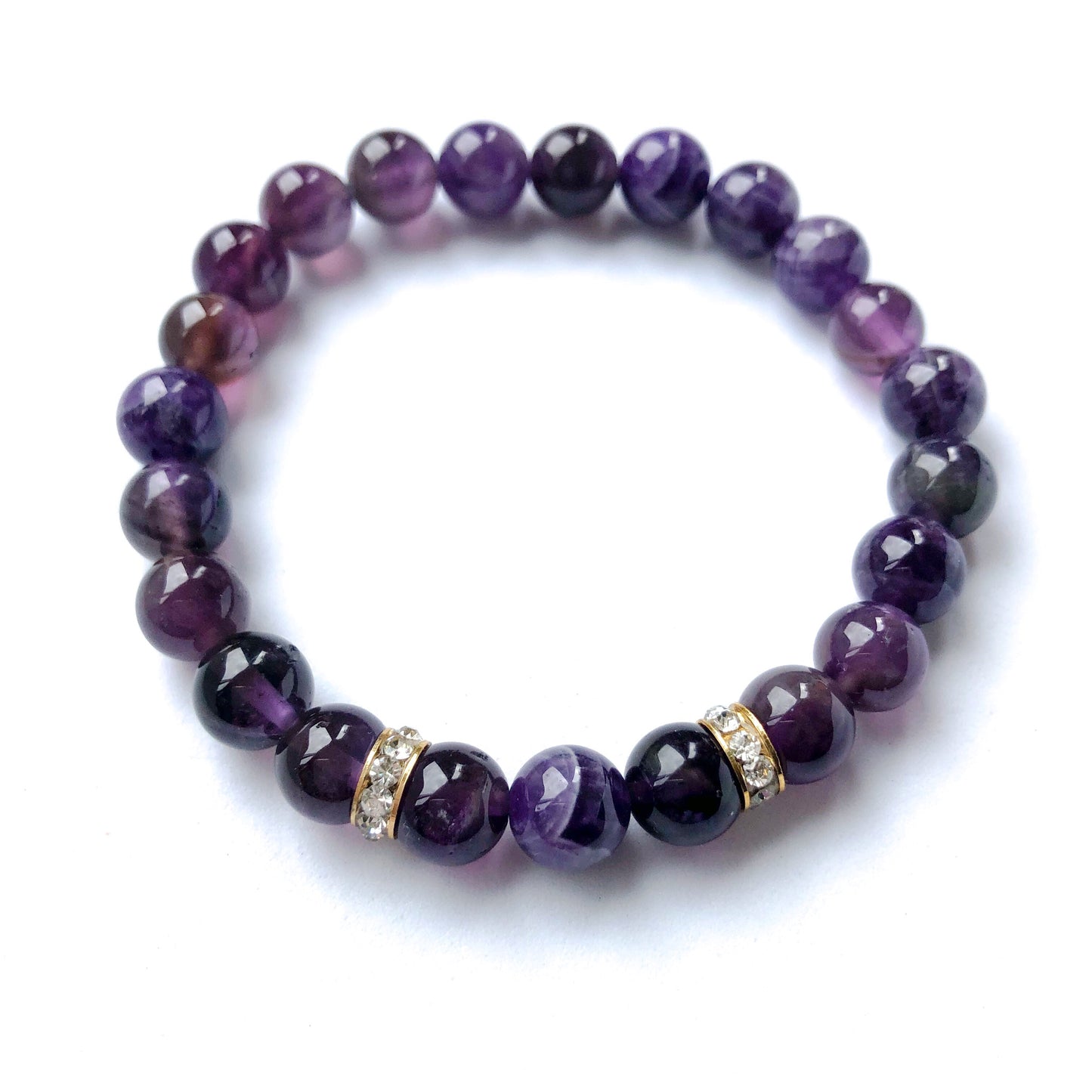 Divine Goddess Crown Chakra Bracelet Stack - Love & Light Jewels
