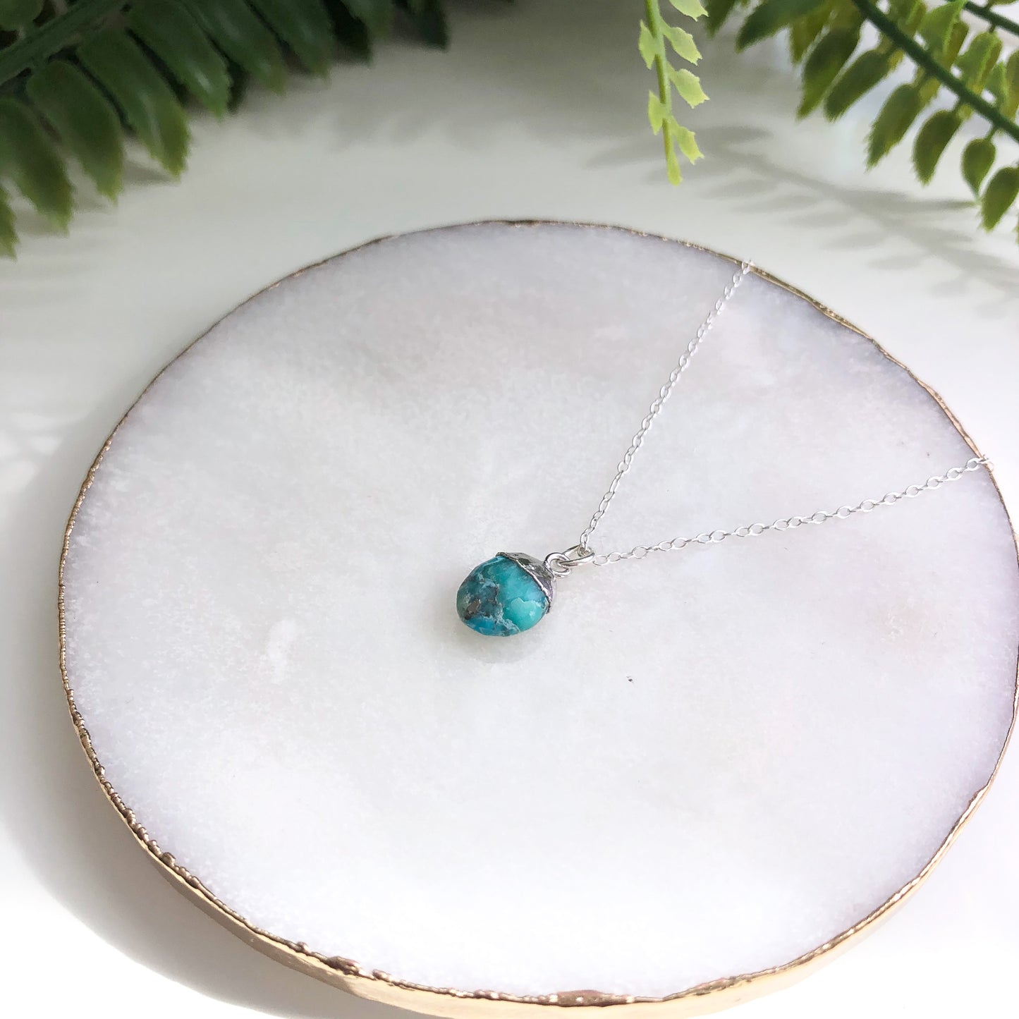 Sterling Silver Snow Pea Necklace