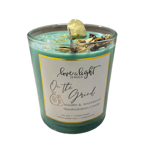 “On the Grind” Wealth and Abundance Manifestation Candle