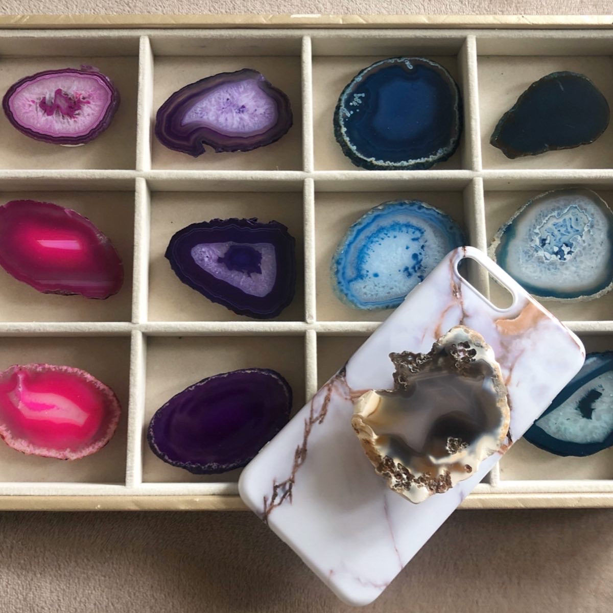 Agate Phone Grip - Love & Light Jewels