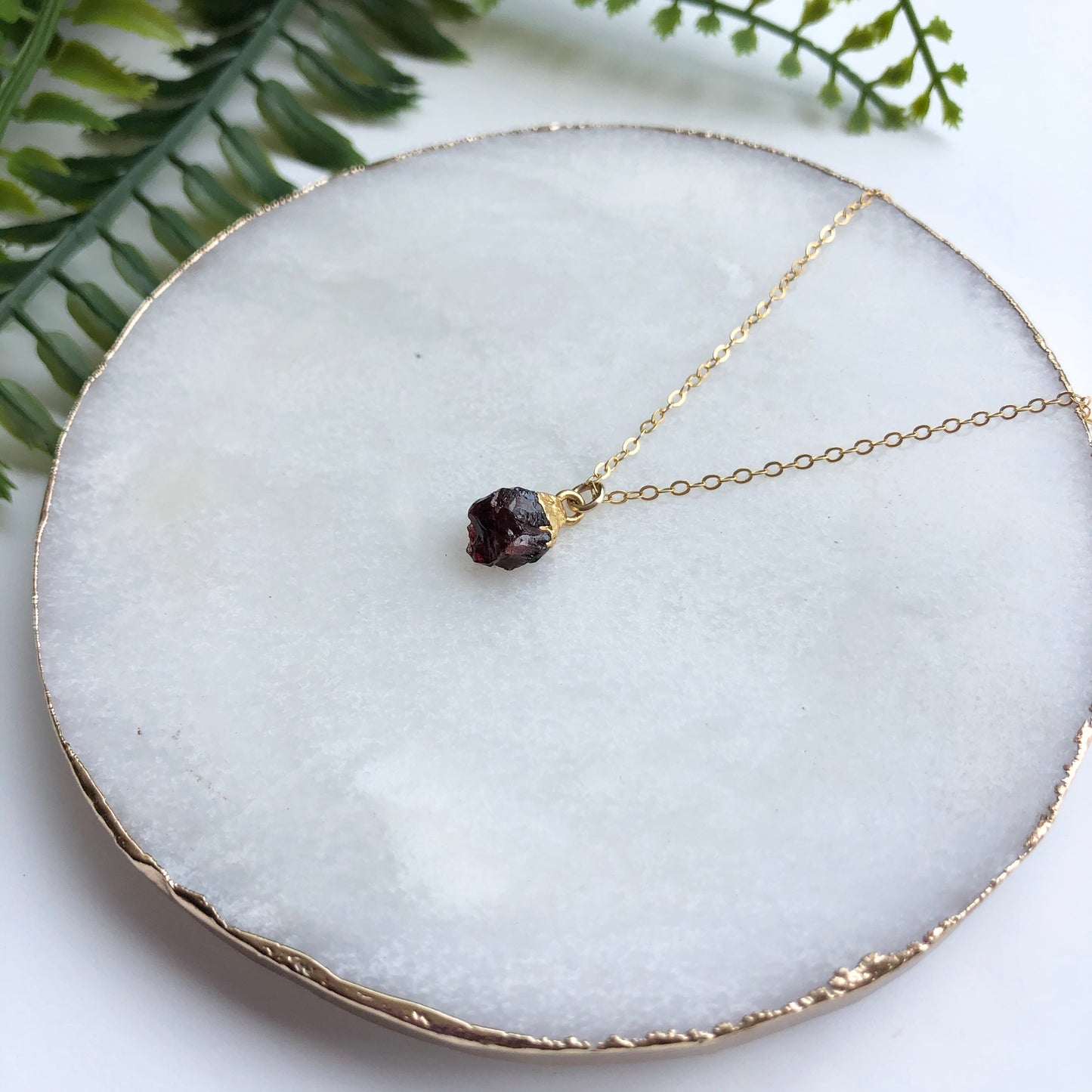 14K Gold Filled Rough Nugget Necklace - Love & Light Jewels