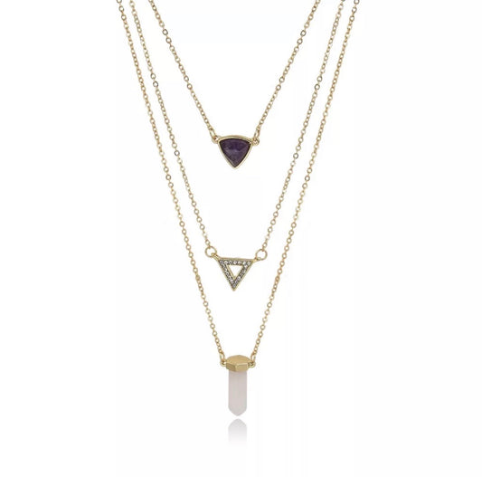 Felicity Layered Necklace - Love & Light Jewels