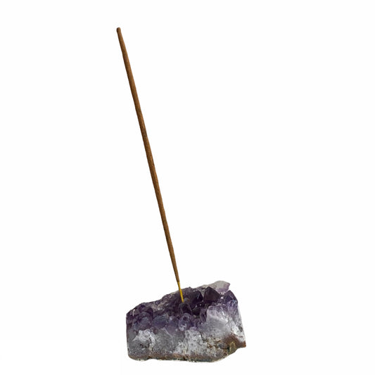 Amethyst Cluster Incense Holder
