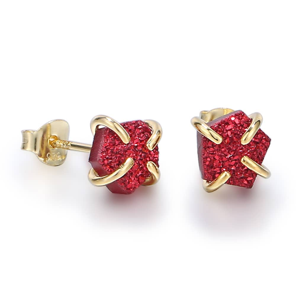 Just A Touch of Druzy Studs - Love & Light Jewels