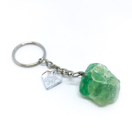 Raw Crystal Keychains - Love & Light Jewels
