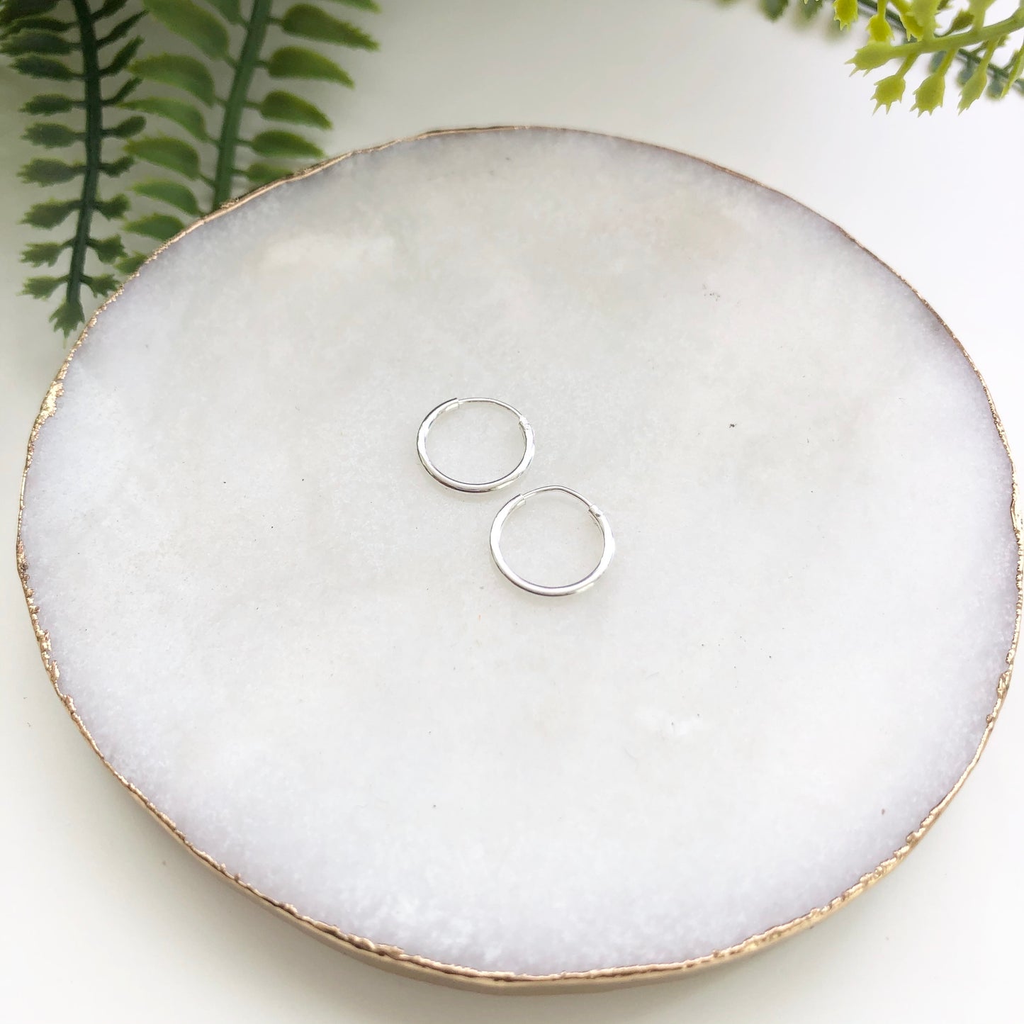 Sterling Silver Infinity Hoops - Love & Light Jewels