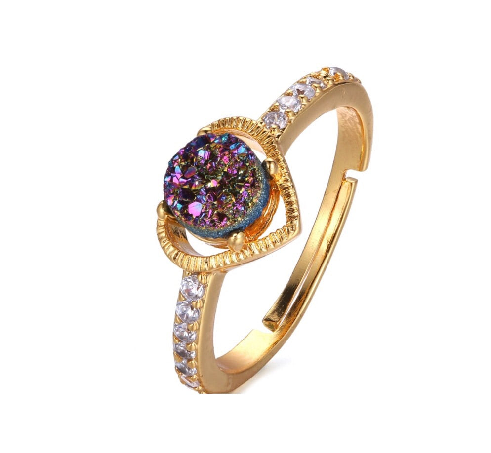 It’s All Love Druzy Ring - Love & Light Jewels
