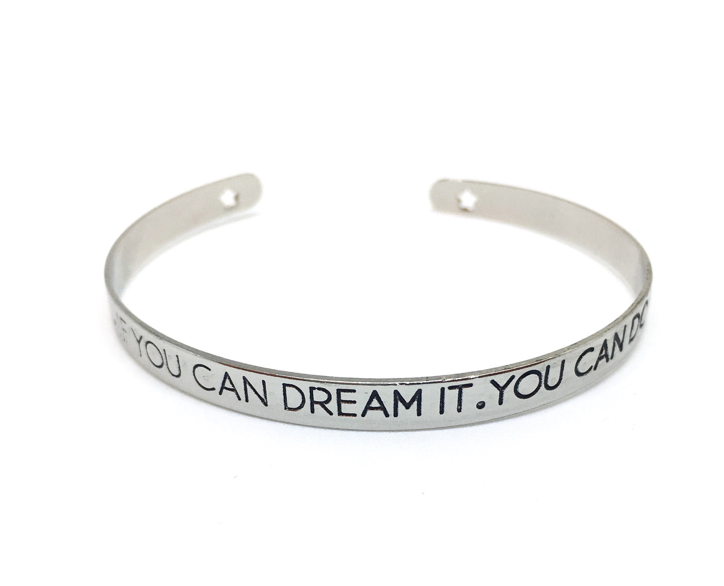 Wear Your Words Mantra Bangle - Love & Light Jewels