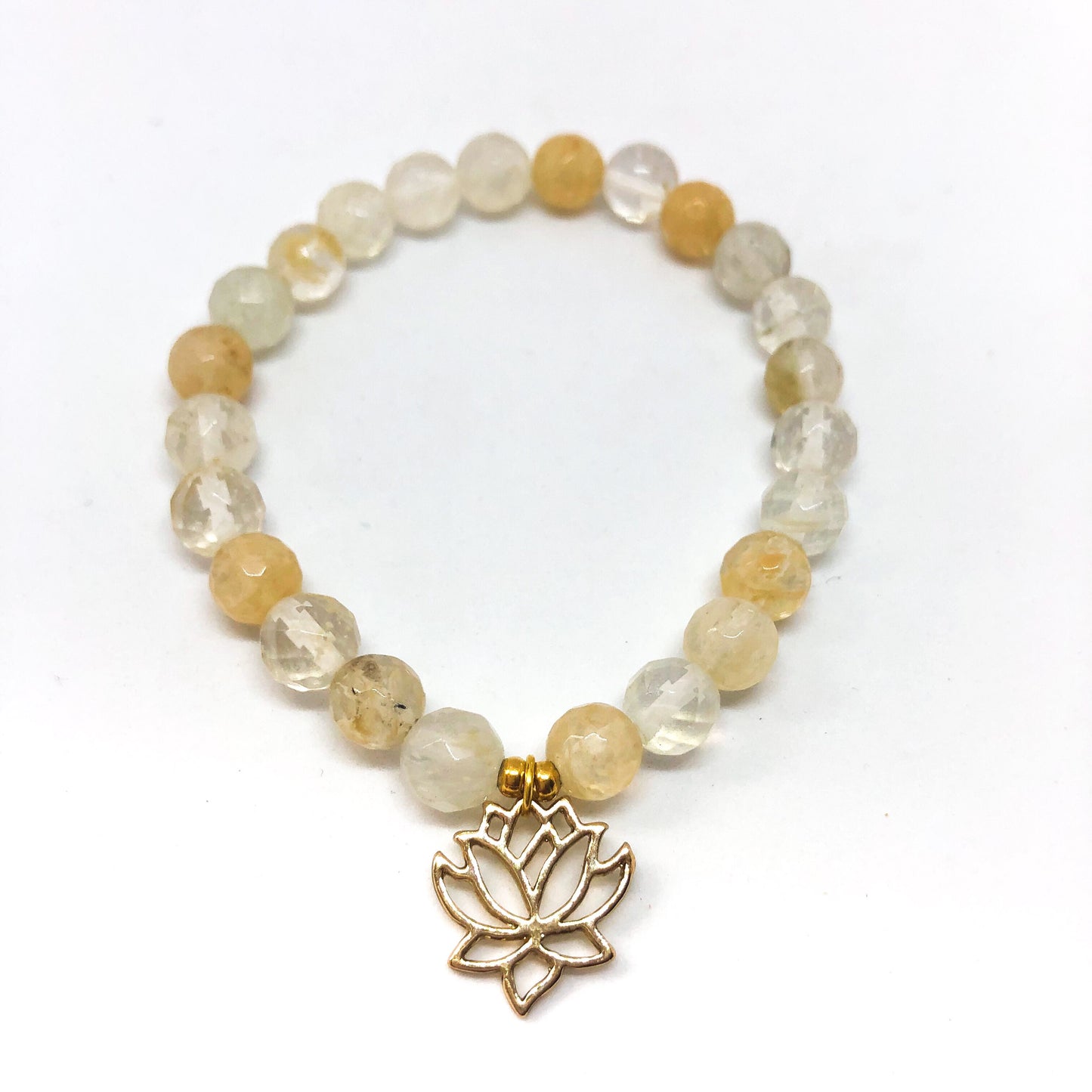 Divine Goddess Solar Plexus Chakra Bracelet Stack - Love & Light Jewels
