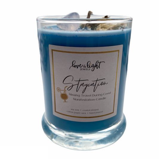 “Staycation” Missing Travel During Covid Manifestation Candle