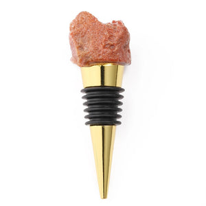 Raw Crystal Wine Stopper