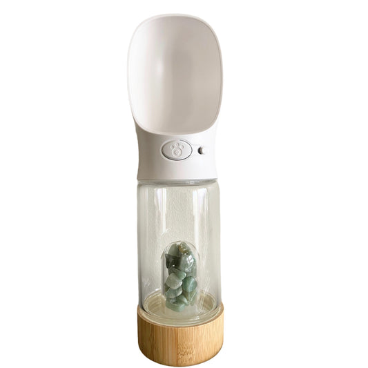 Crystal Infused Pet Water Bottle