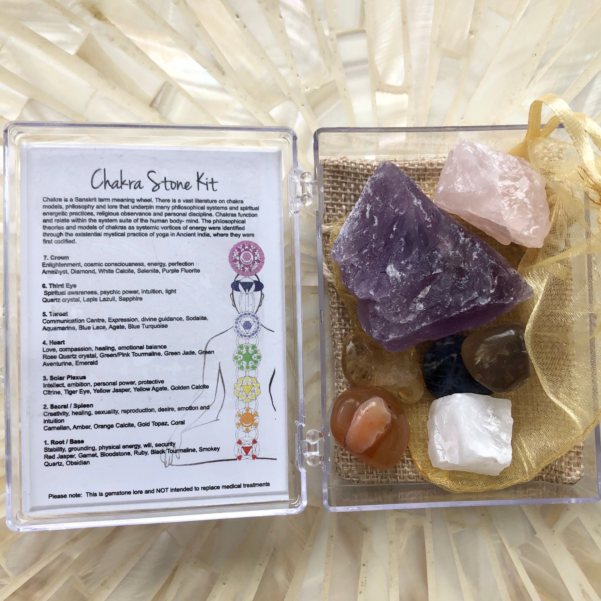 Illuminated Chakras Stone Set - Love & Light Jewels