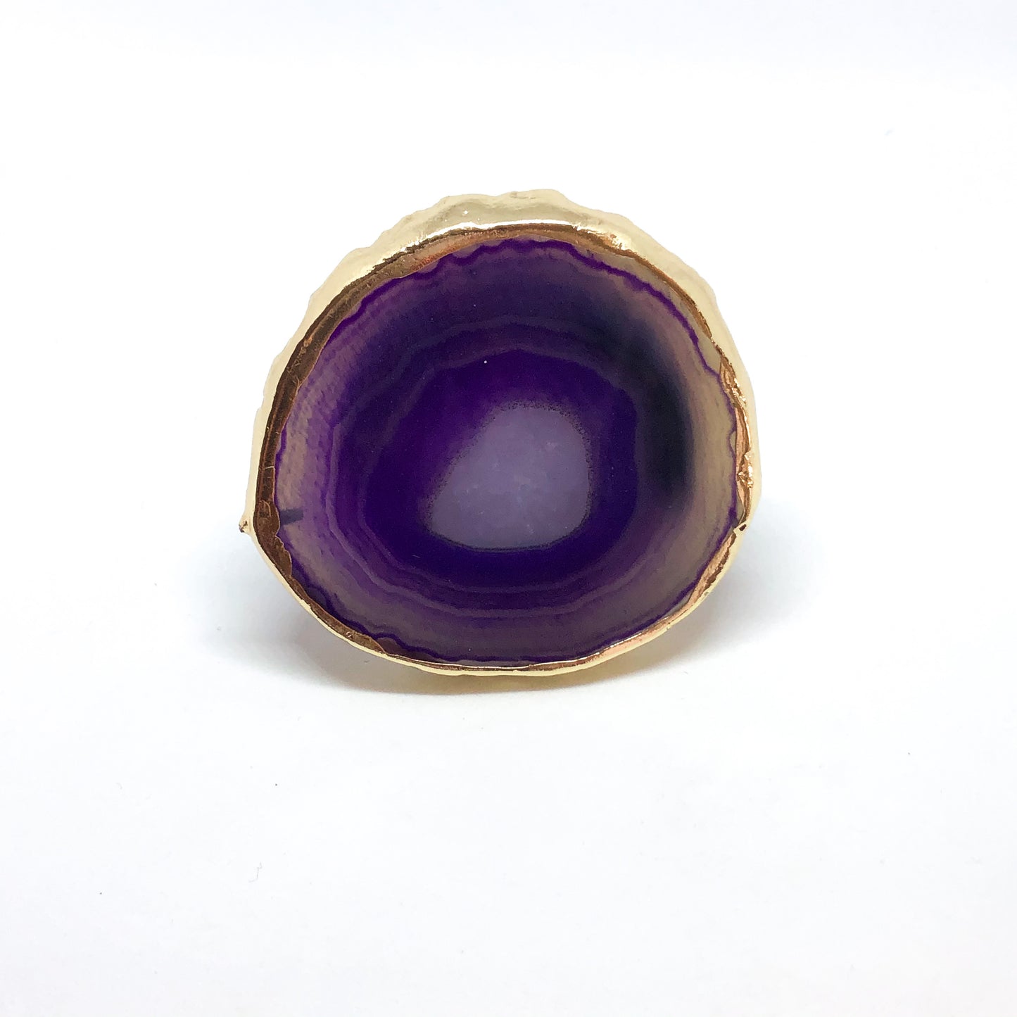 Agate Phone Grip - Gold Trim - Love & Light Jewels