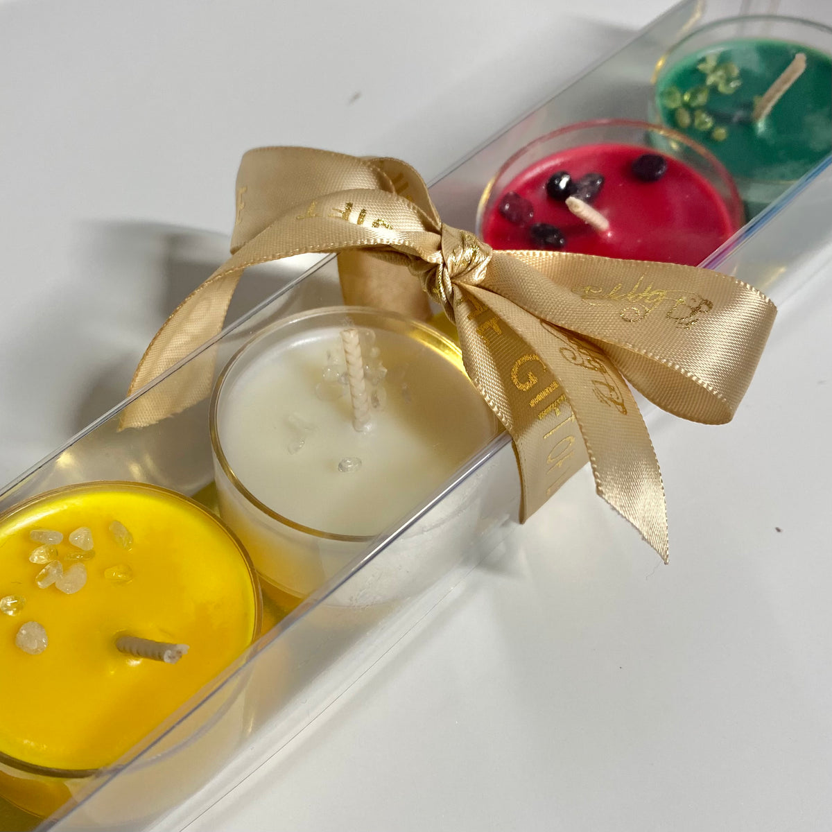 Holiday Tea Light Gift Set Love & Light Jewels