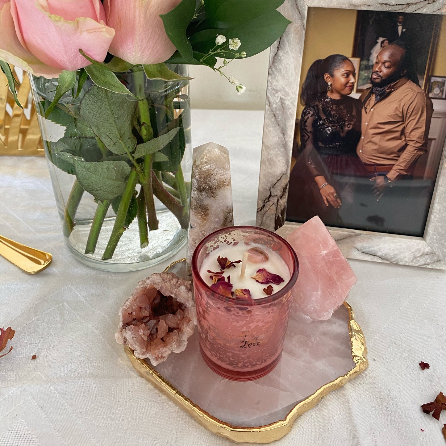 “Happiness, Wealth, Protection & Love” Votive Set