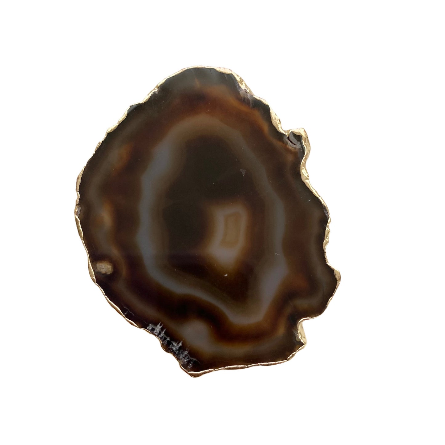 Agate Phone Grip - Gold Trim - Love & Light Jewels