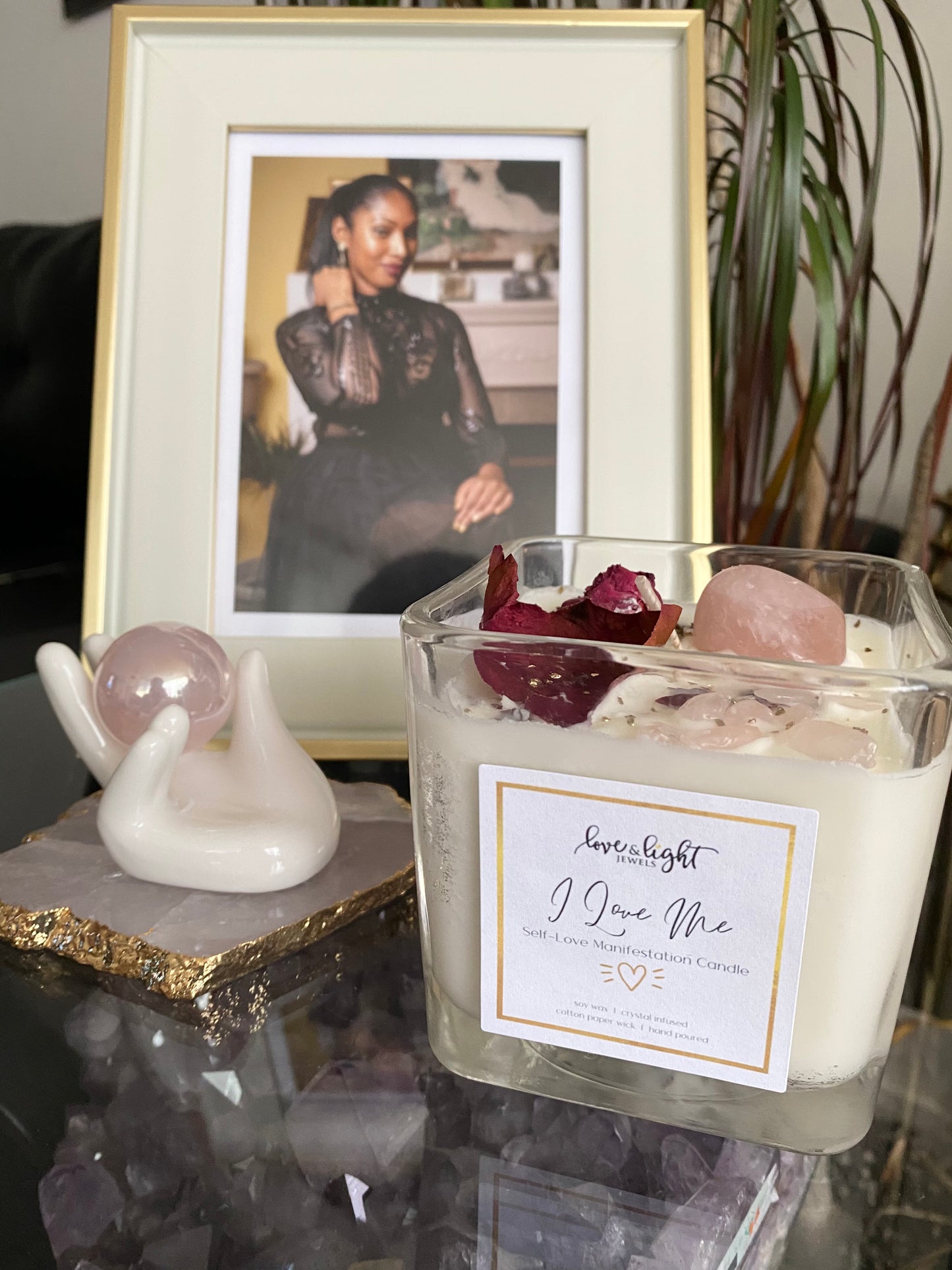 “I Love Me” Self Love Manifestation Candle