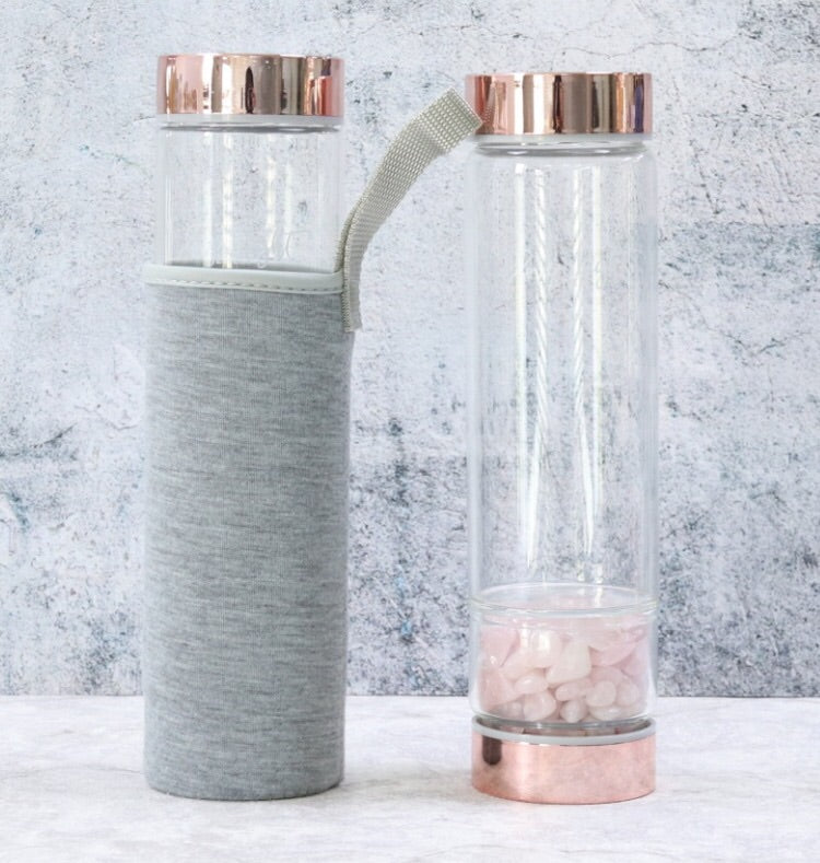 Gemstone Elixir Water Bottle - Love & Light Jewels