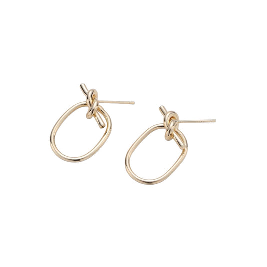 Twisted Hoop Earrings
