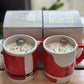 Mr. & Mrs. Claus Christmas Mug Candle