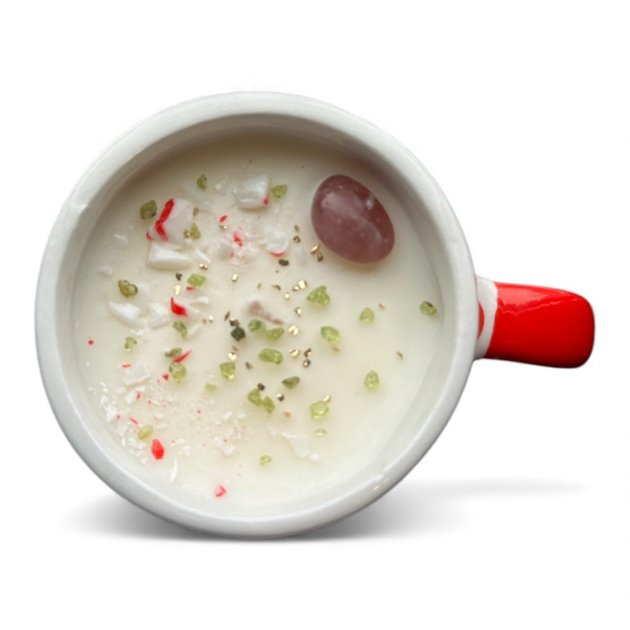 Mr. & Mrs. Claus Christmas Mug Candle