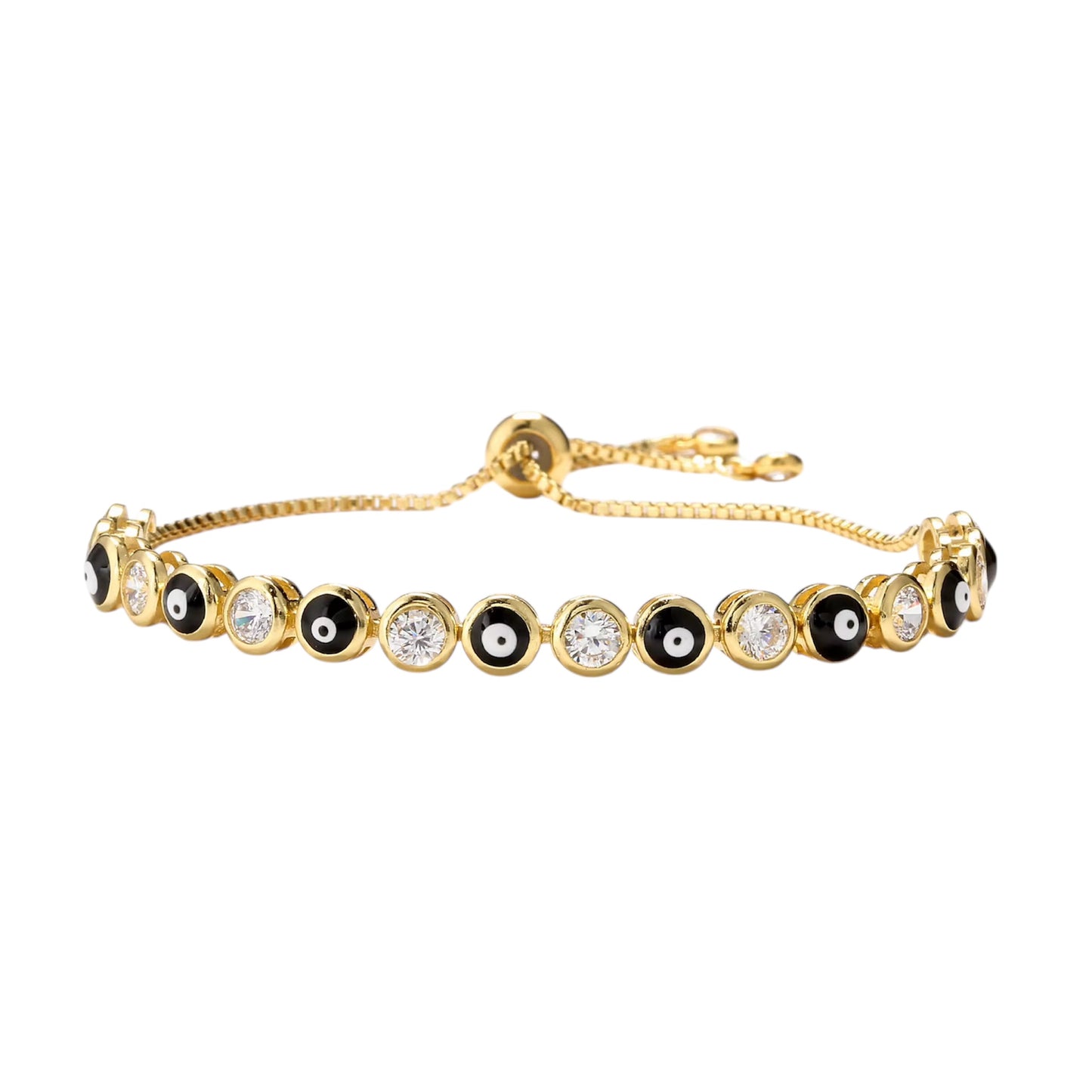 “Protection Perfection” Adjustable Evil Eye Bracelet