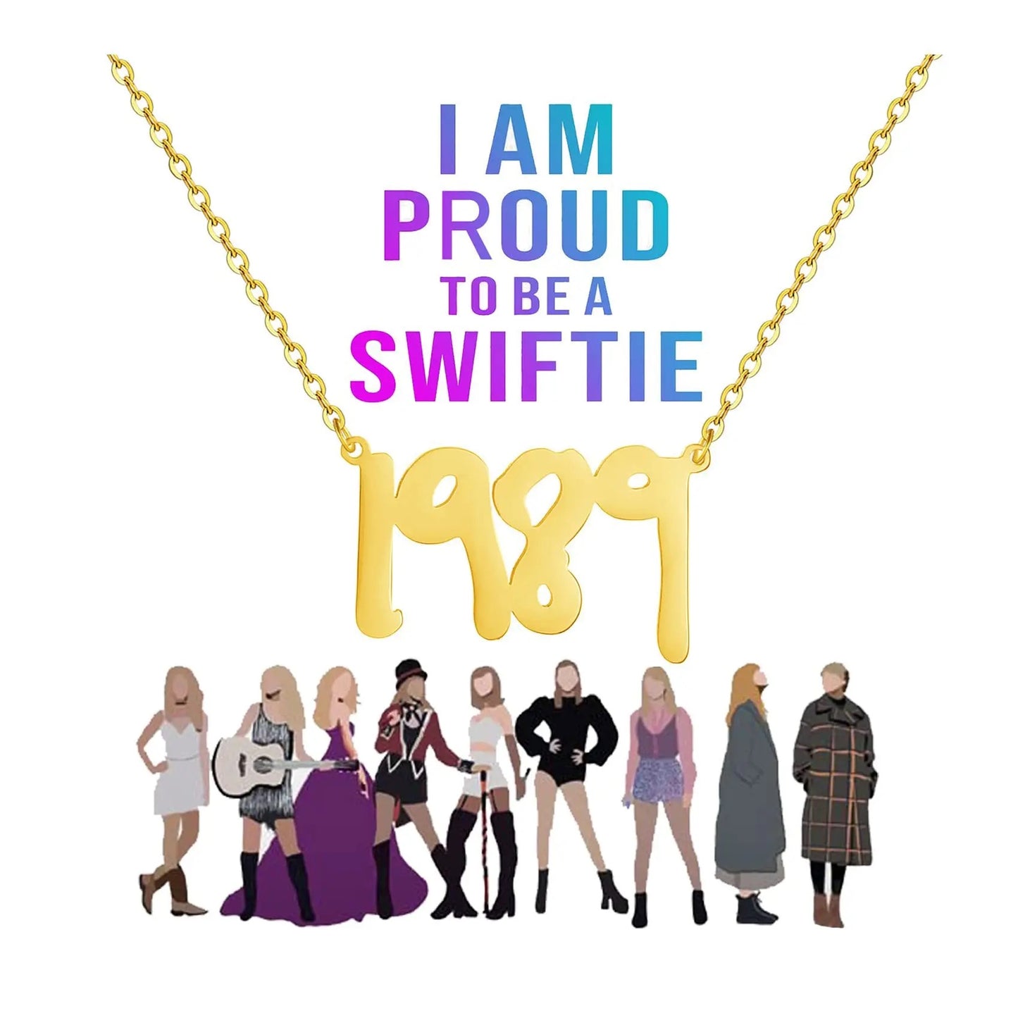 “I’m A Proud Swiftie” Necklace