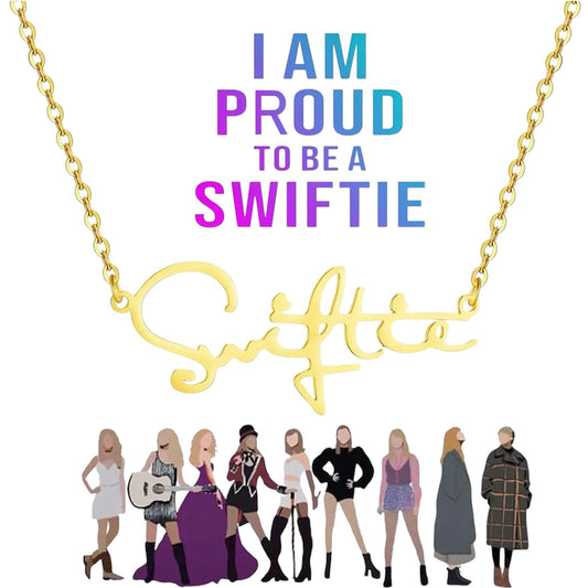 “I’m A Proud Swiftie” Necklace