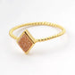 Druzy Stacking Ring - Diamond