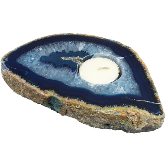 Agate Slab Candle Holder - Love & Light Jewels