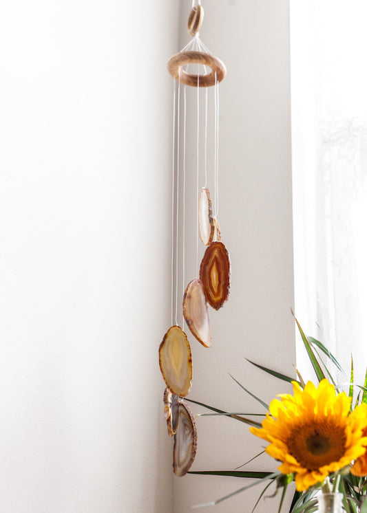 Agate Wind Chime - Love & Light Jewels