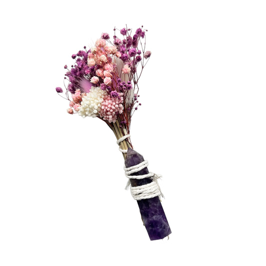 Crystal Flower Wand